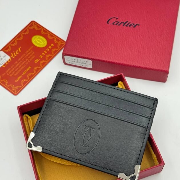Portefeuille Cartier + boite de luxe